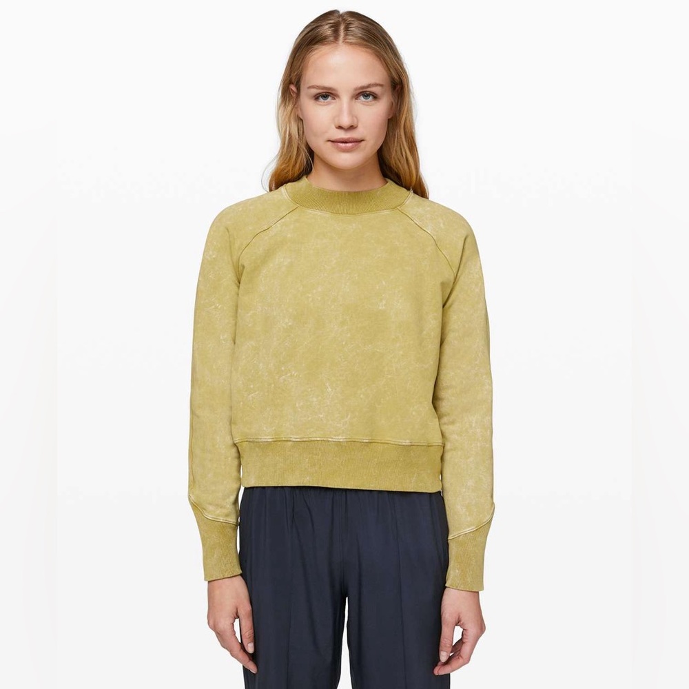 Lululemon Athletica Mustard‎ Sweatshirt